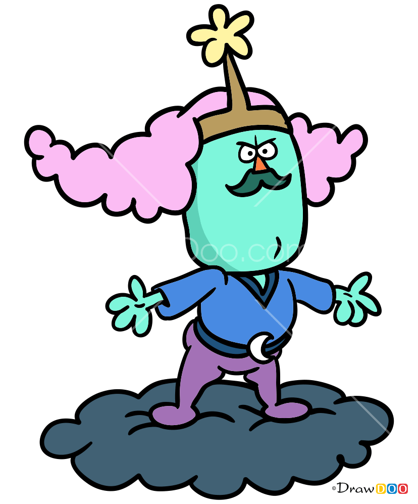 How to Draw King of The Sky, Chowder