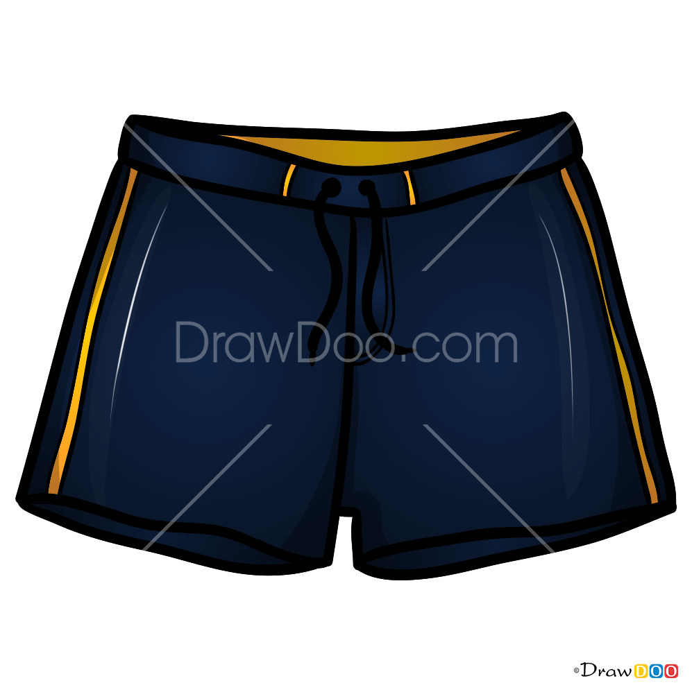 How to Draw Shorts, Clothes