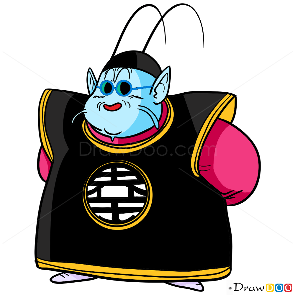 How to Draw King Kai, Dragon Ball Z