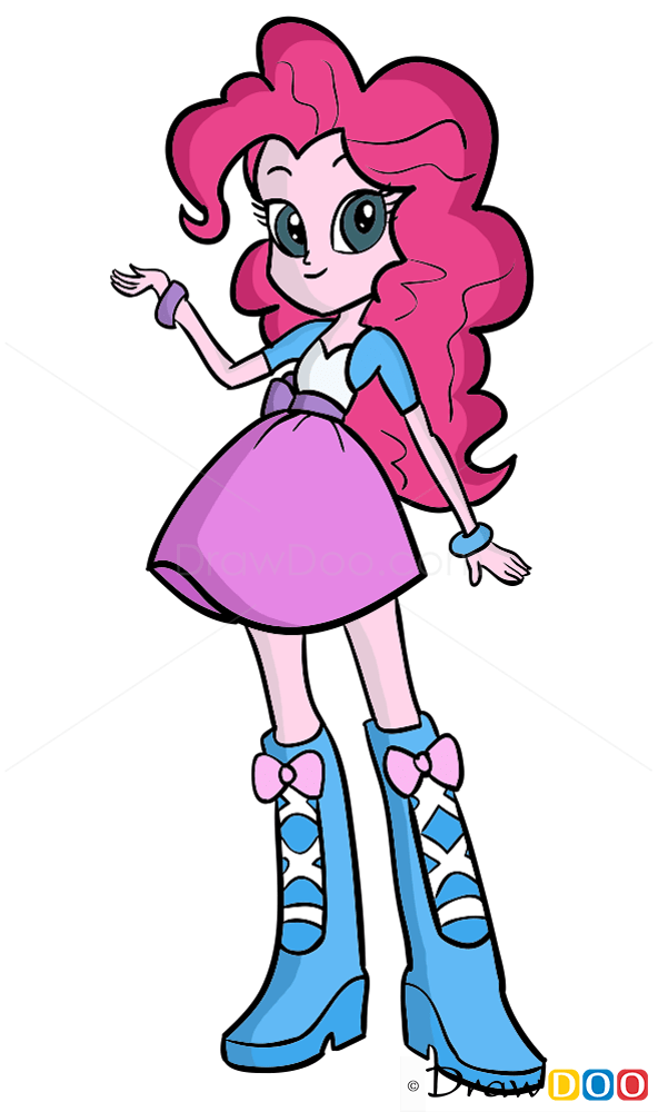 How to Draw Pinkie Pie, Equestria Girls