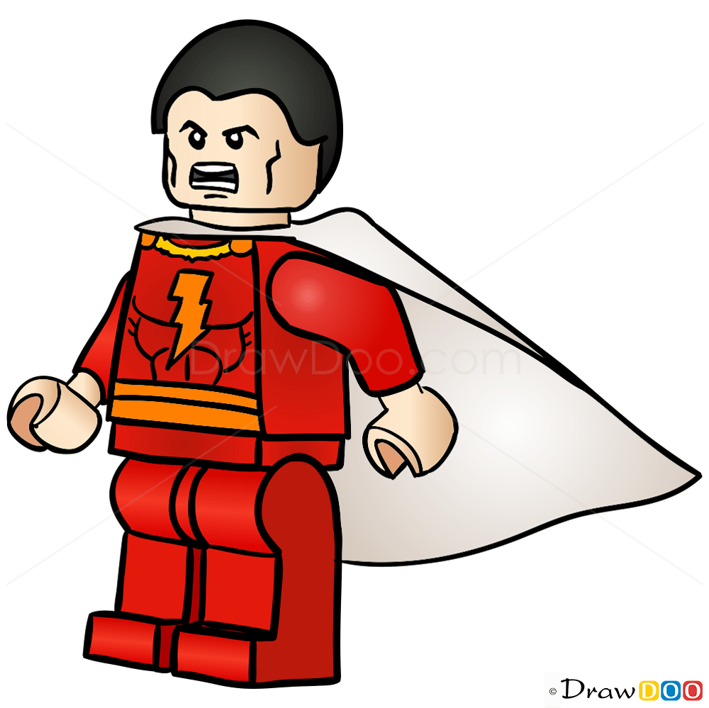Lego Shazam Coloring Pages Wednesday Wallpaper