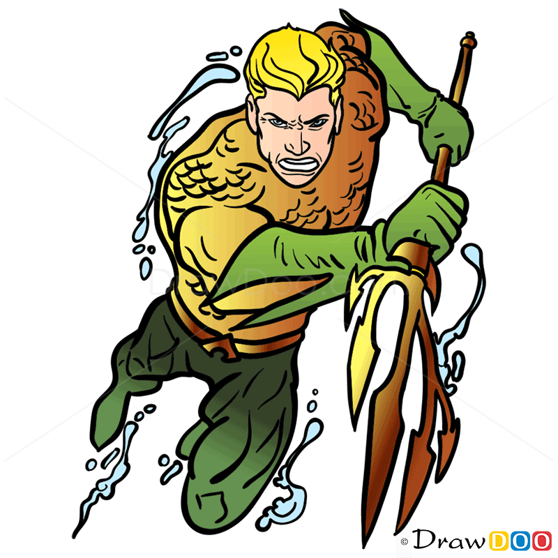 How to Draw Aquaman, Superheroes