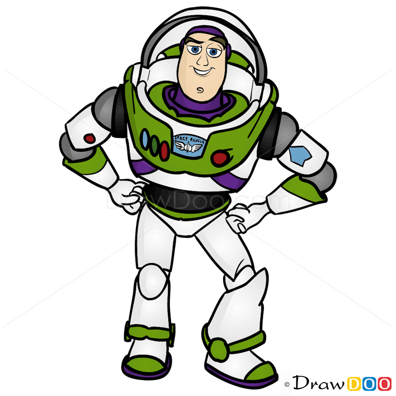 How to Draw Buzz, Toy Story