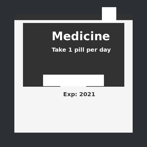 My medicine box Put your meds to the test! Use the box for secure storage. DrawGPT Fun