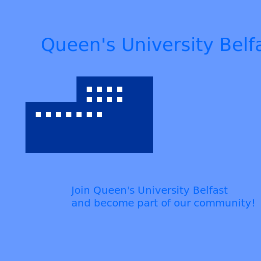 Queen's University Belfast Announcement All done! Now let's announce