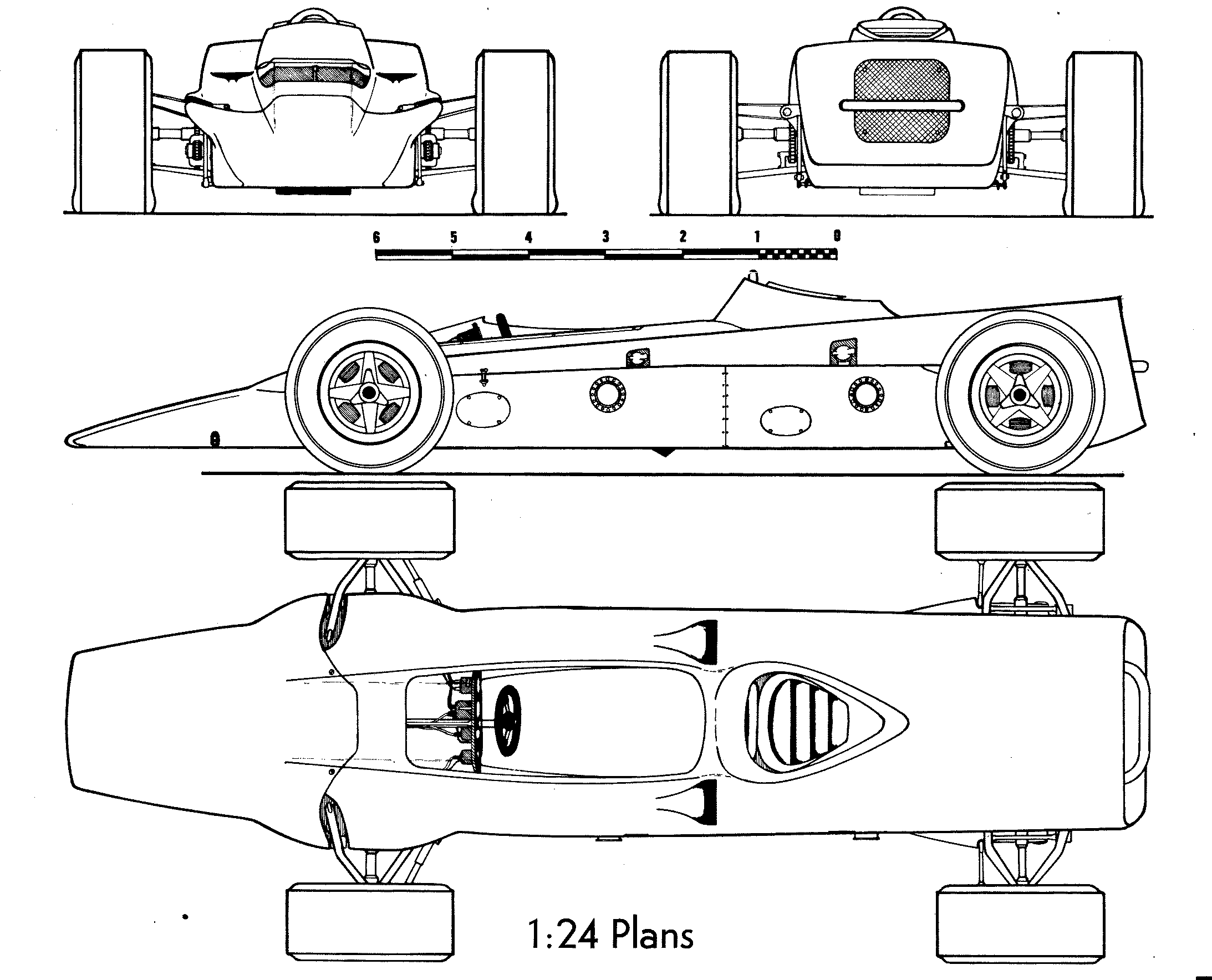 Lotus 56 Blueprint Download free blueprint for 3D modeling