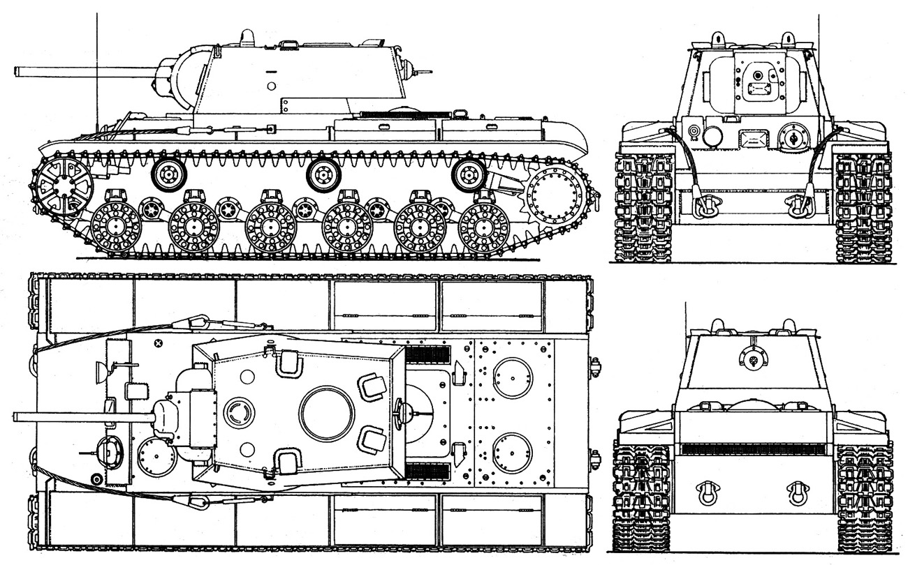 KV1 Blueprint Download free blueprint for 3D modeling
