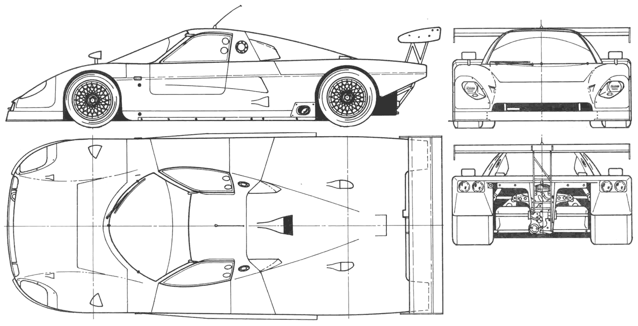 Race Car Blueprints