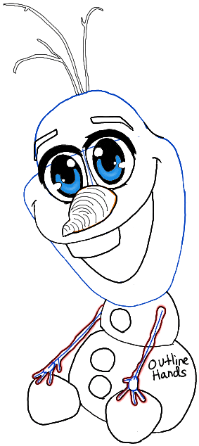 Drawing Elsa Chibi Novocom Top