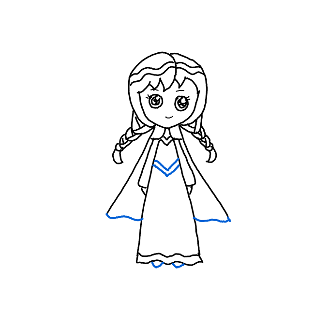 How to Draw Princess Anna Step by Step Easy Drawing Guides Drawing