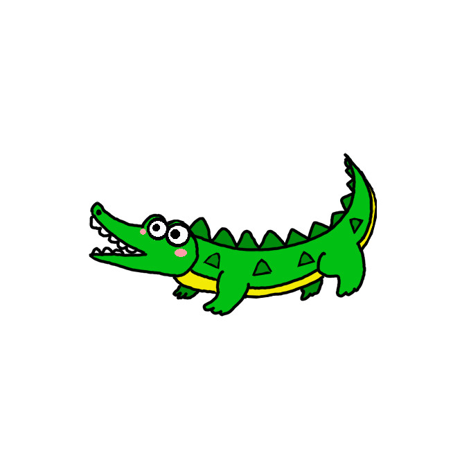 How to Draw an Alligator Step by Step Easy Drawing Guides Drawing