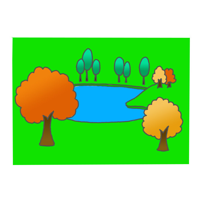 How to Draw a Lake Step by Step Easy Drawing Guides Drawing Howtos