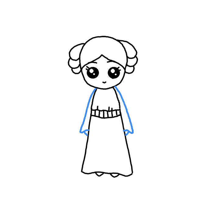 How to Draw Princess Leia Step by Step Easy Drawing Guides Drawing