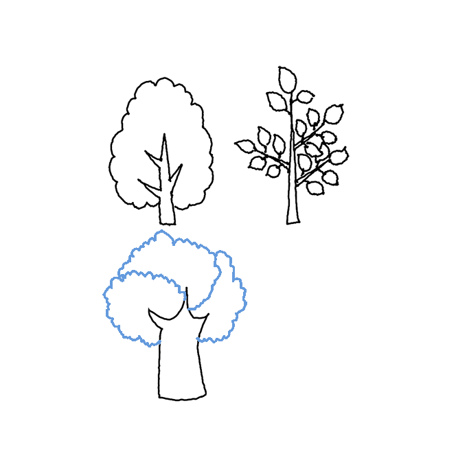 How to Draw Trees Step by Step Easy Drawing Guides Drawing Howtos