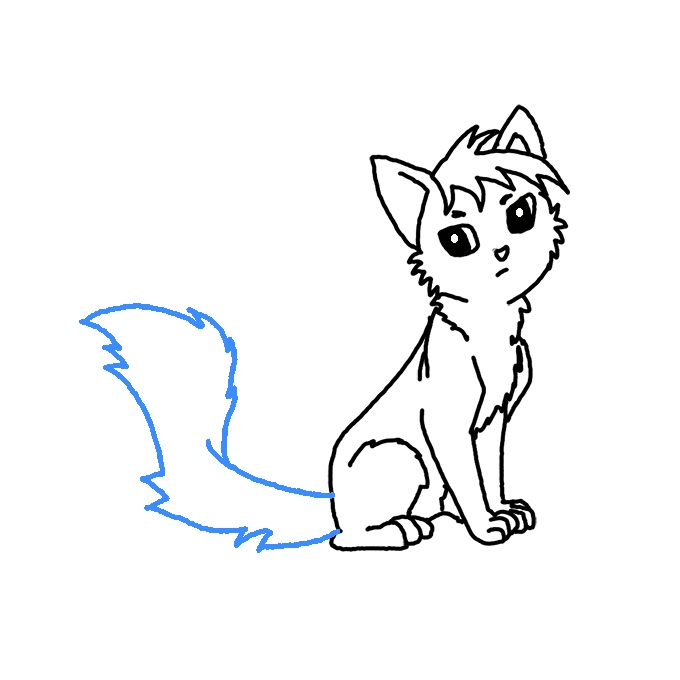 Warrior Cats Drawing How To Draw Warrior Cats Step By Step 37E