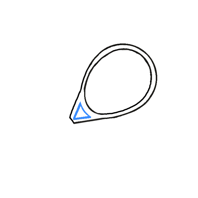 How to Draw a Racquetball Racket Step by Step Easy Drawing Guides