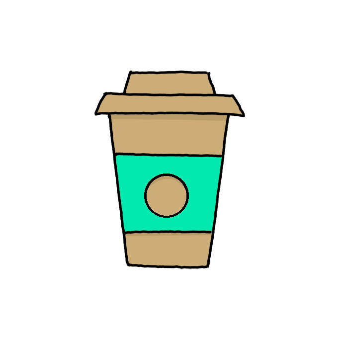 How to Draw a Paper Cup Step by Step Easy Drawing Guides Drawing Howtos