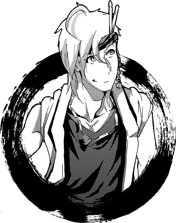 Die Charaktere Drawing like a sir