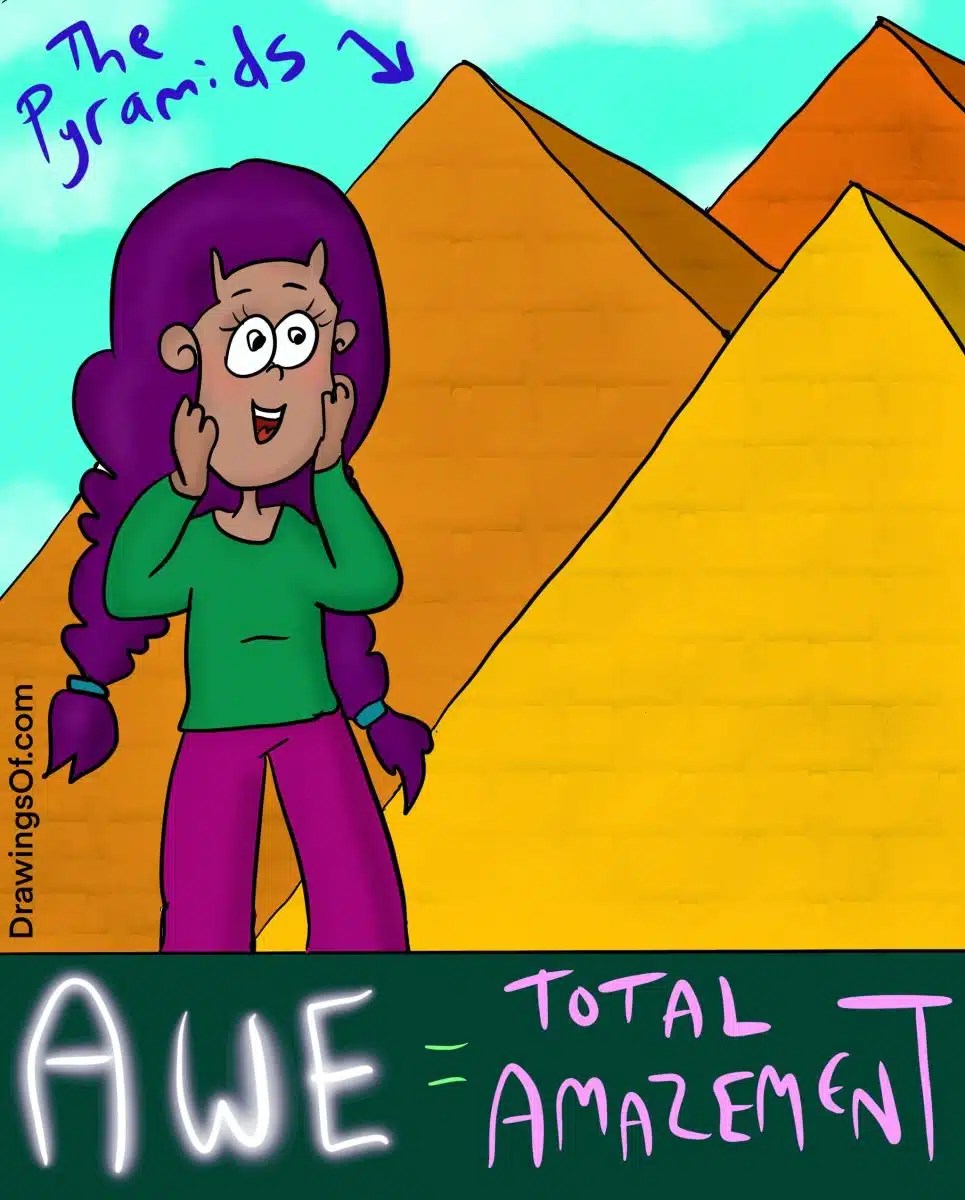 Aww or Awe? What's the Difference and Meaning? Drawings Of...