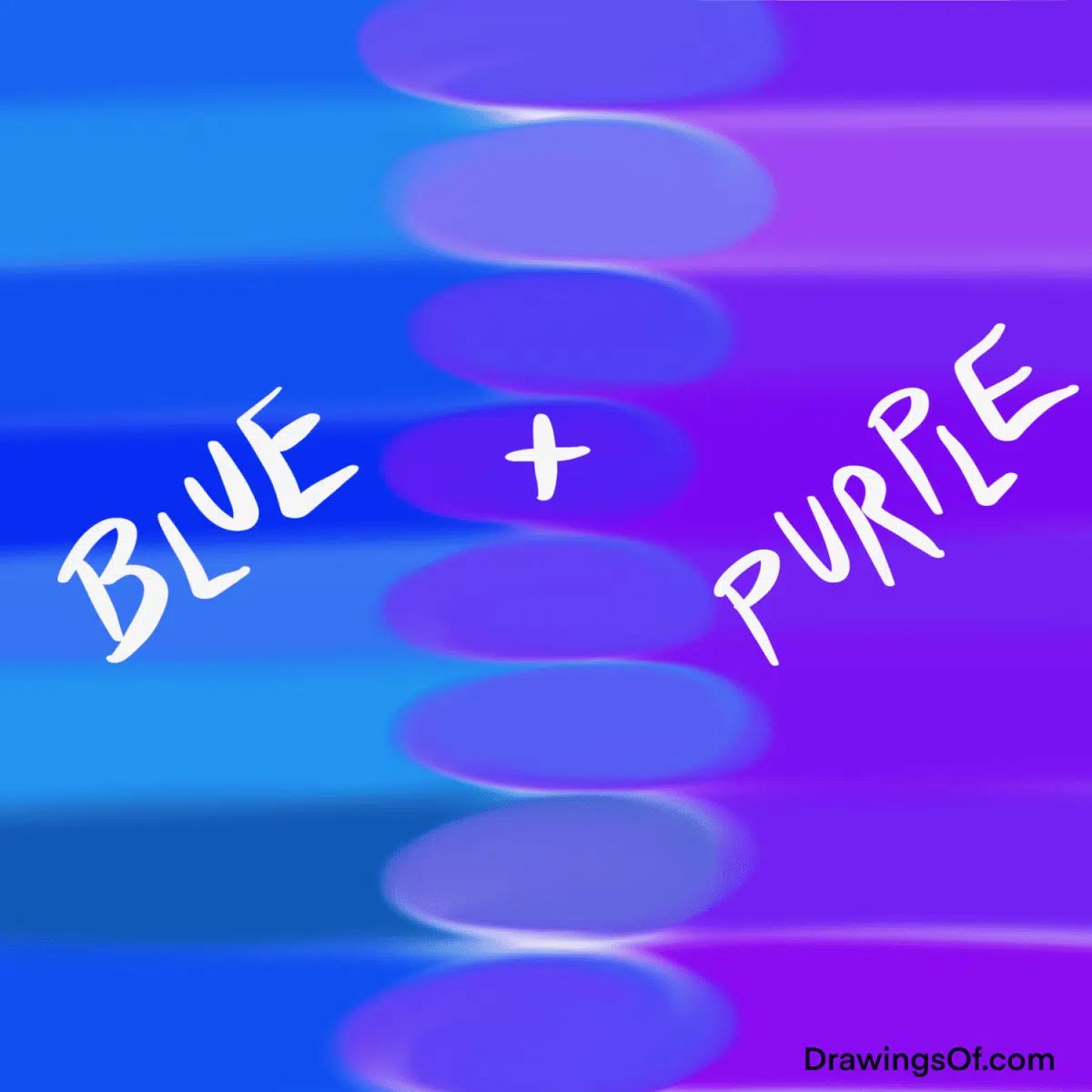 What Do Blue and Purple Make? Color Mixing... Drawings Of...