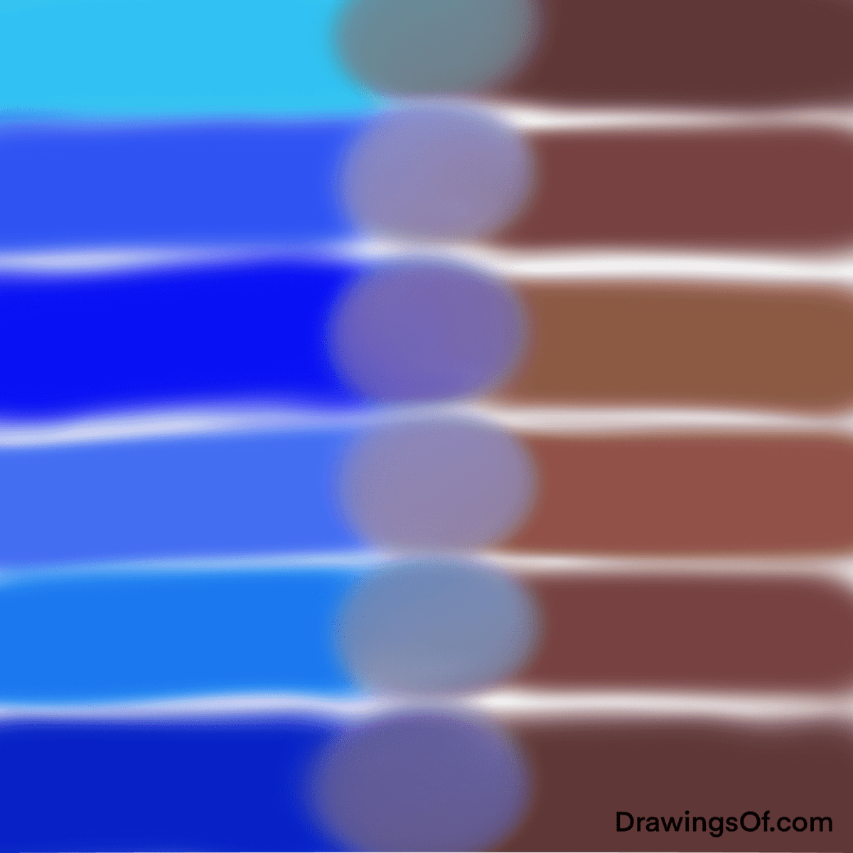 Blue and Brown Make What Color When Mixed? Drawings Of...