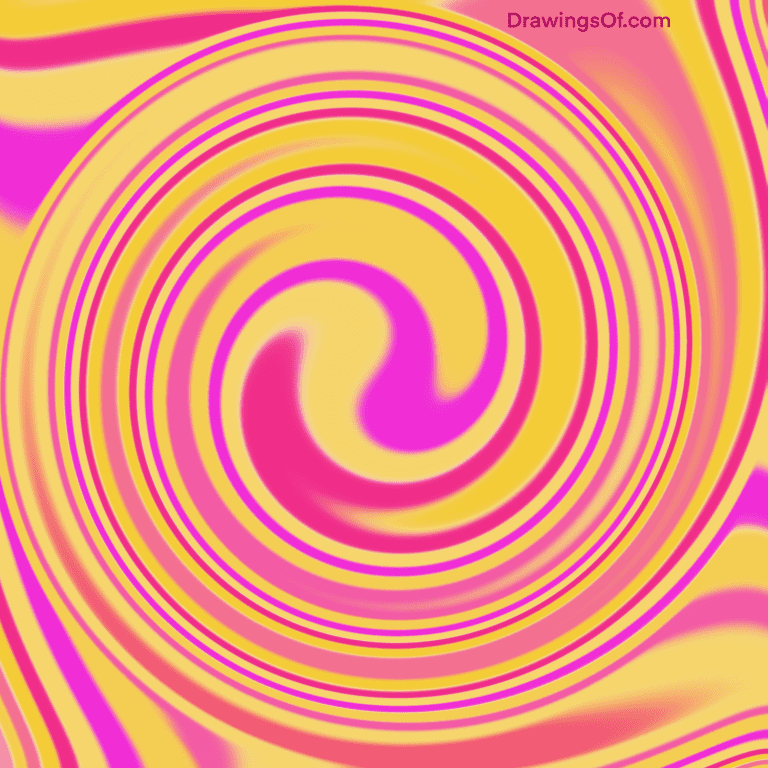 What Color Do Pink and Yellow Make, Mixed? Drawings Of...