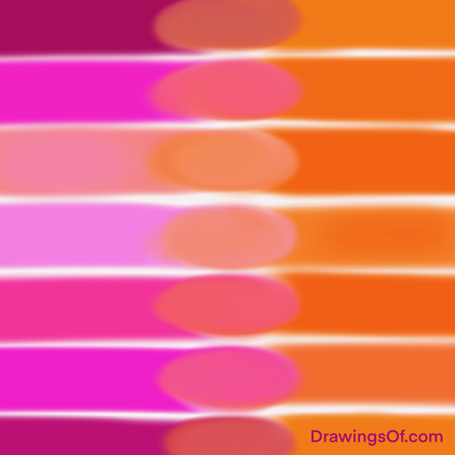 What Does Pink and Orange Make When the Colors are Mixed? Drawings Of...