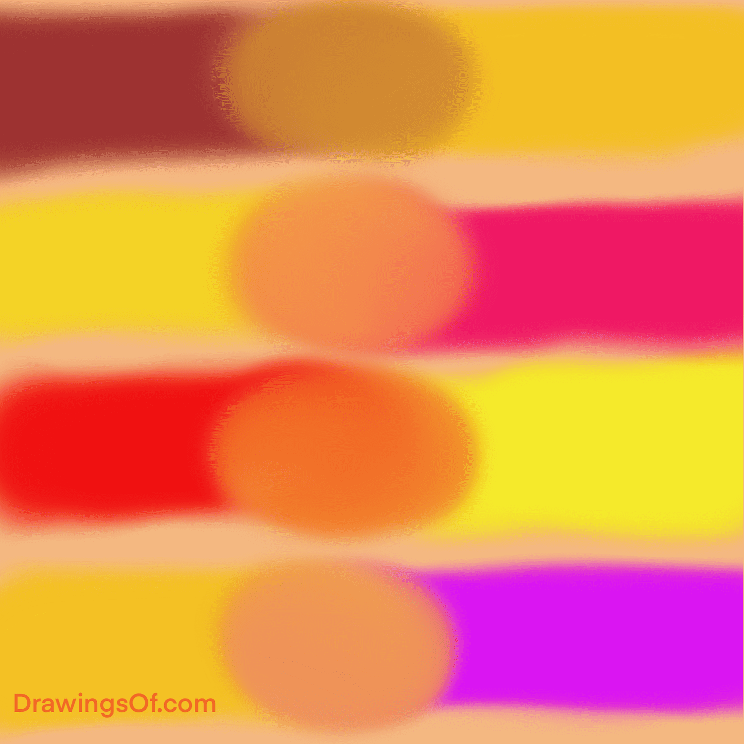 What Colors Make Orange When Mixed Together? Drawings Of...
