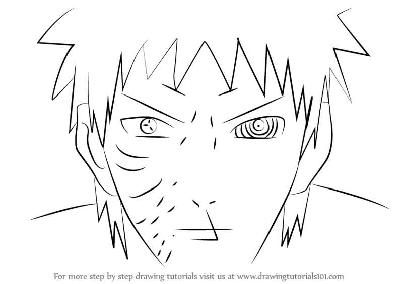 Kakashi Naruto Characters Drawing Easy Novocom Top
