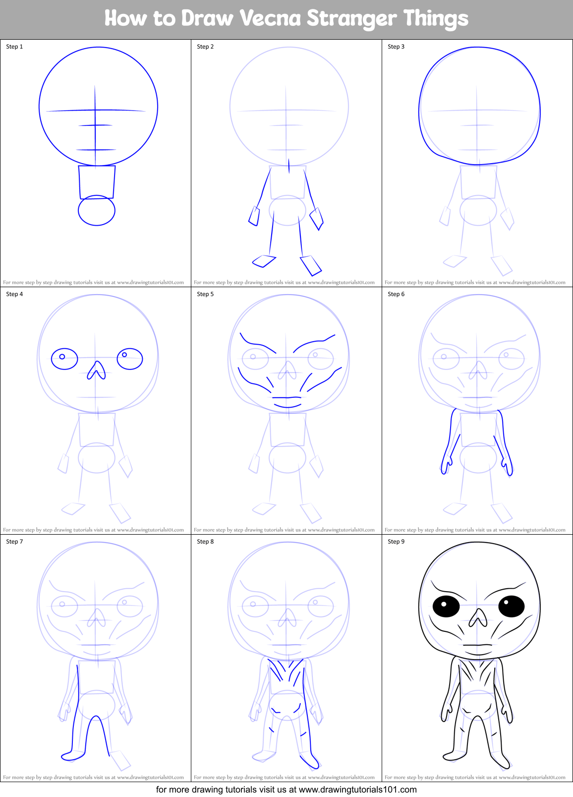 Stranger Things Sheets Coloring Pages