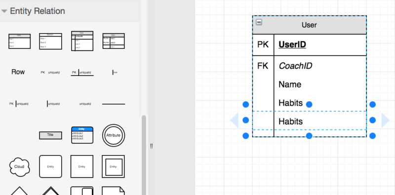 Entity Relationship Diagrams with draw.io draw.io