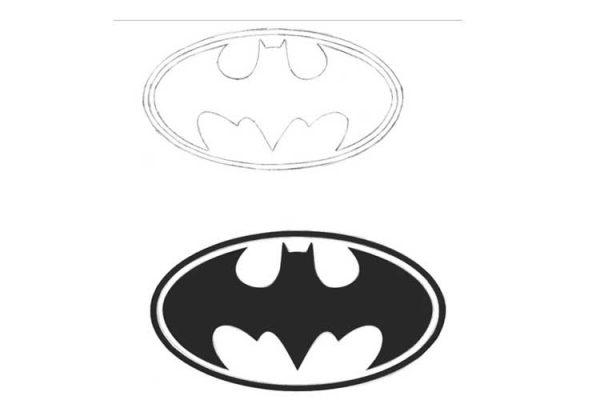 How to draw a Batman Face, Full Body, Logo, Step by Step easy on paper