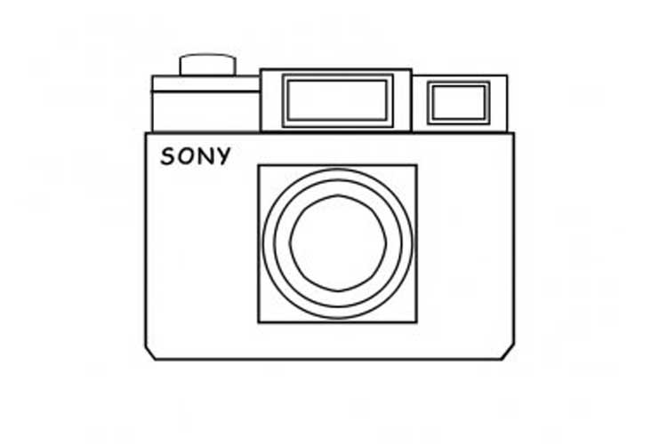 How to Draw a Camera Easy, Step by Step, Polaroid