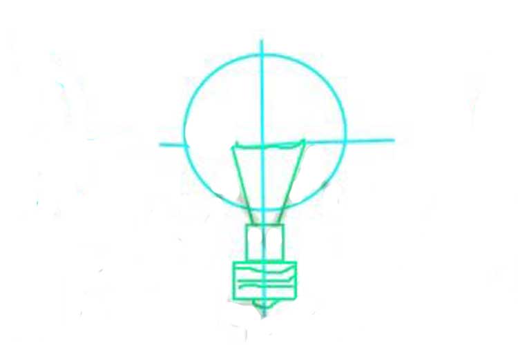 Light Bulb Drawing: Step by Step, Easy and Simple