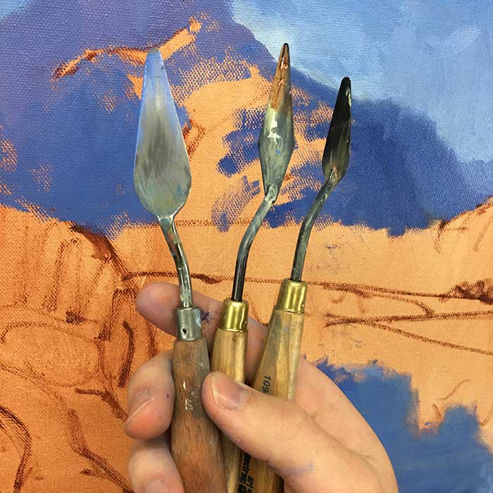 The Ultimate Guide To Palette Knife Painting Draw Paint Academy