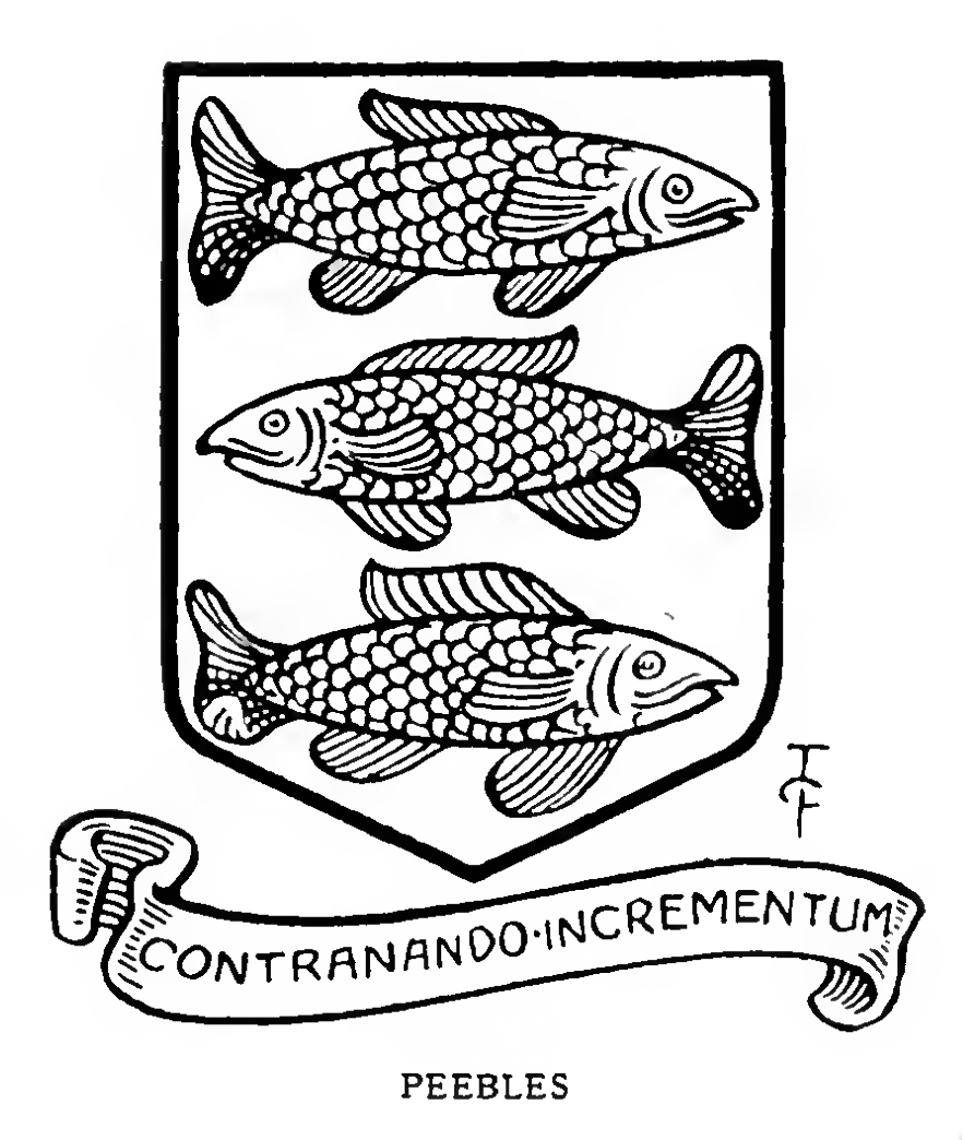 PEEBLES, Royal Burgh of (Peeblesshire). DrawShield