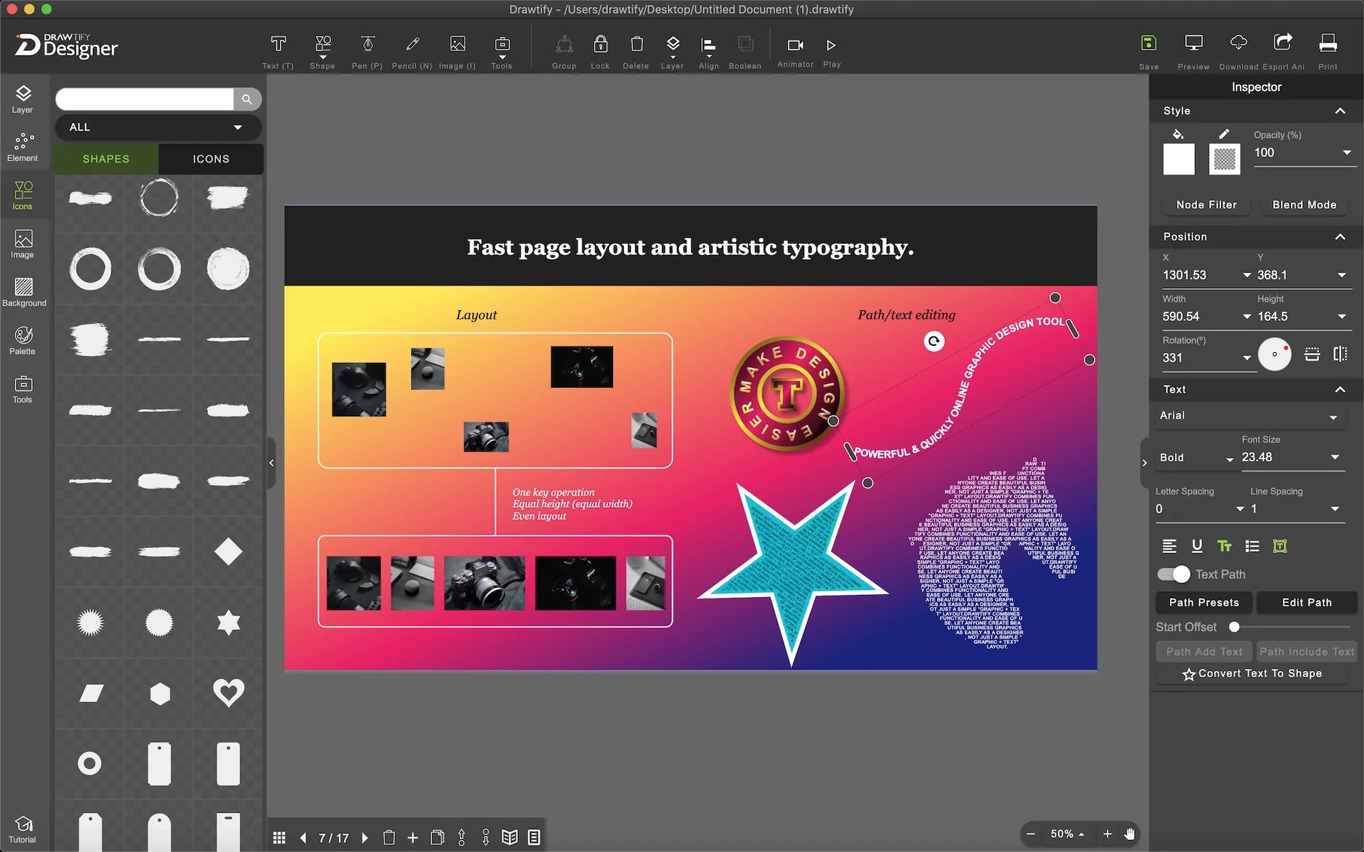 Drawtify Designer Apps Electron