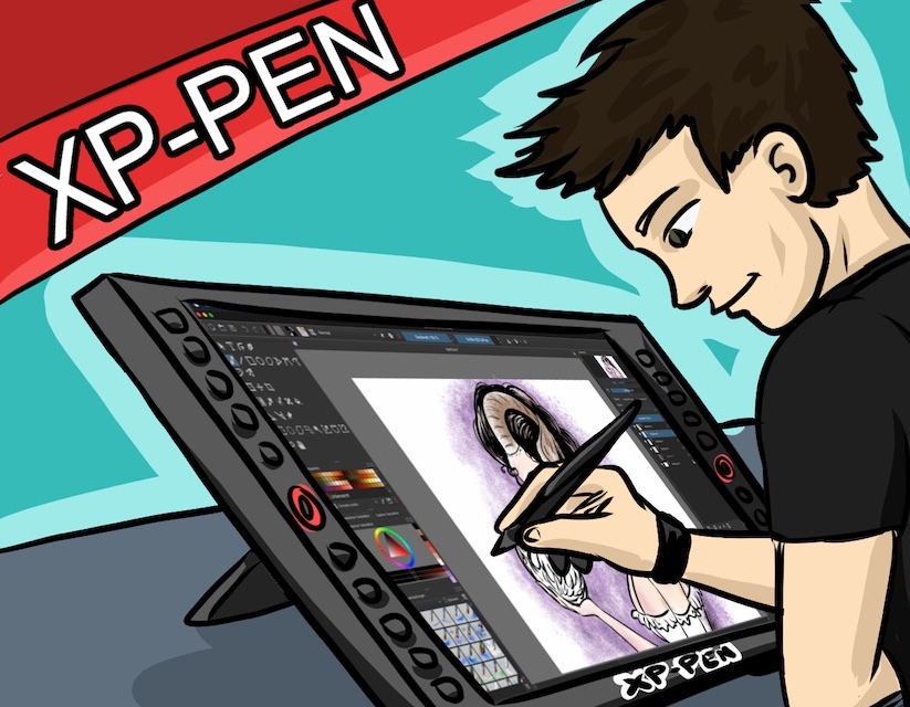 XPPEN Artist 22R Pro Grafiktablett Unboxing, Installation & Test [Video]