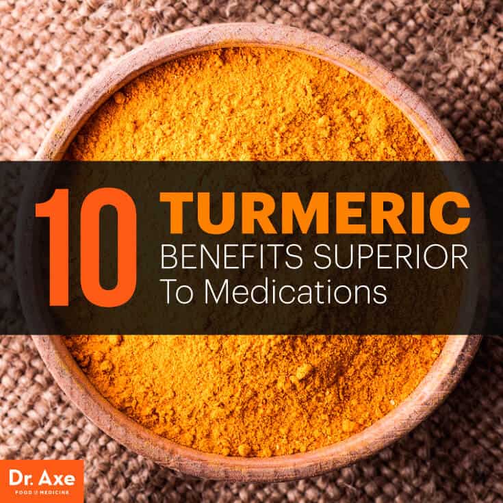10 Turmeric Benefits Superior to Medications? Dr. Axe