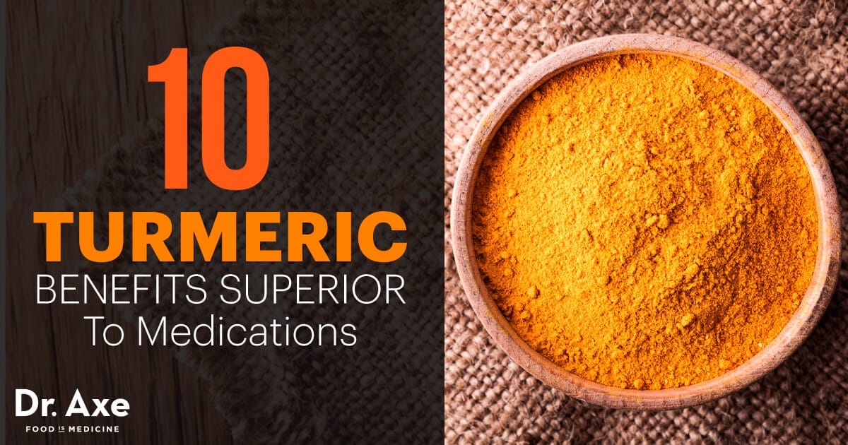 10 Turmeric Benefits Superior to Medications? Dr. Axe