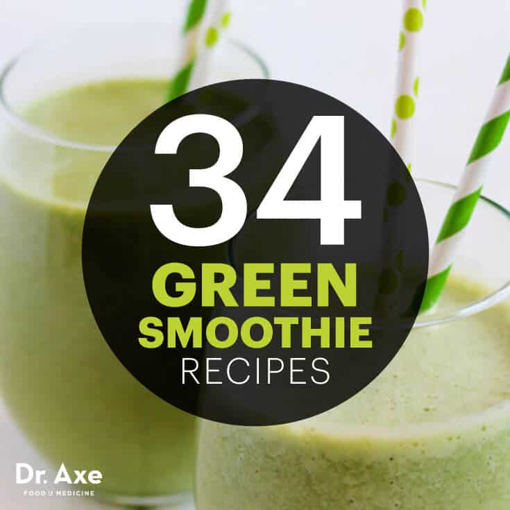 34 Green Smoothie Recipes to Boost Your Health Dr. Axe