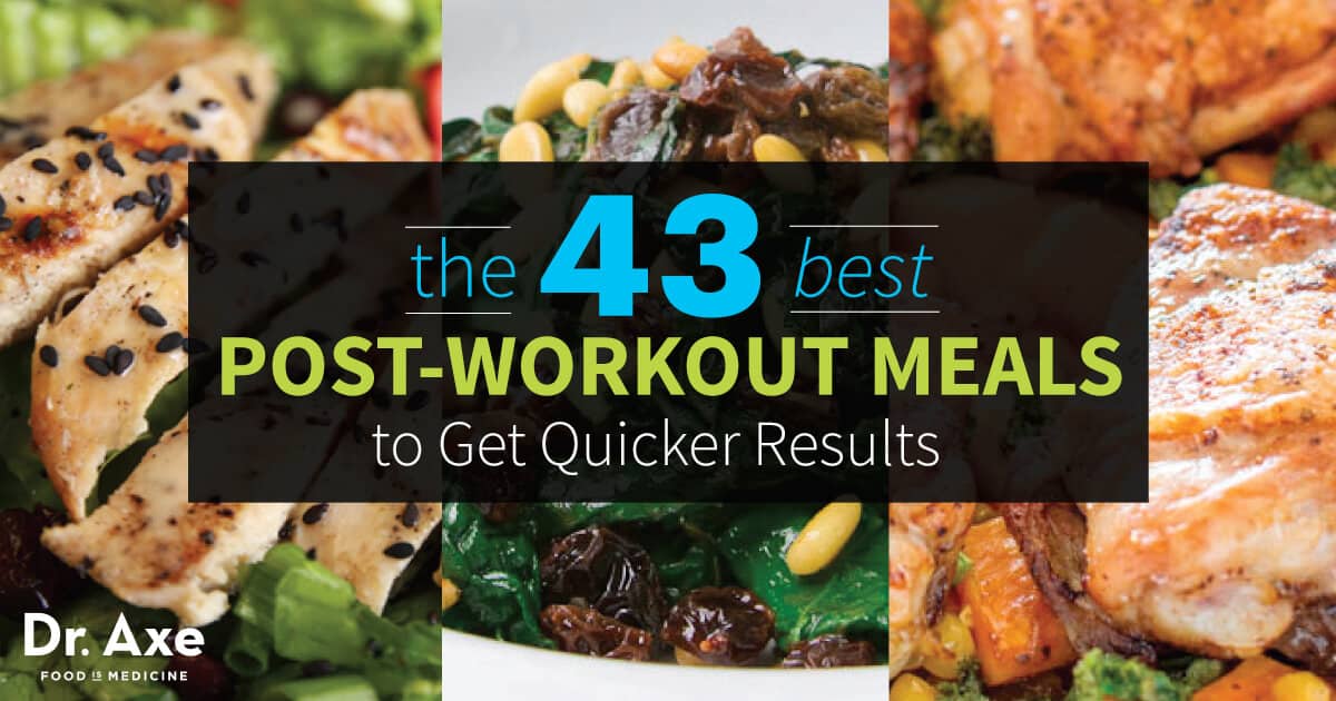 The 43 Best PostWorkout Meals for Faster Results Dr. Axe