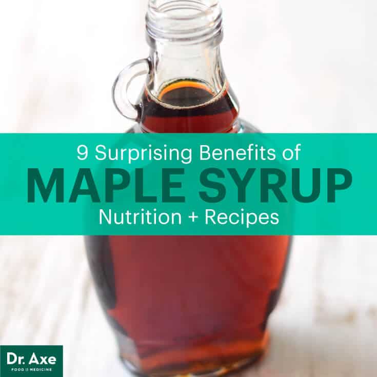 Maple Syrup Nutrition Benefits + Recipes Dr. Axe