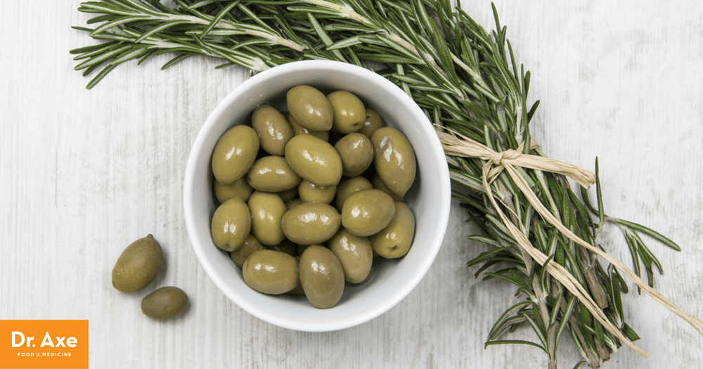 nutrition of green olives