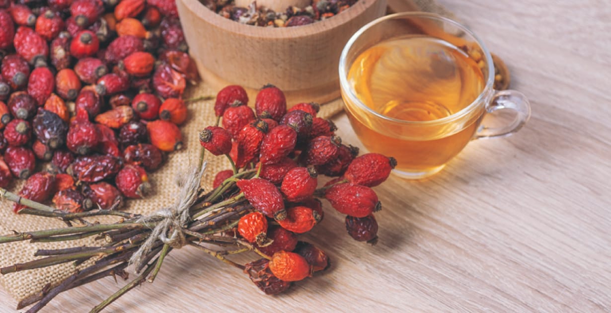 The long dark rose hip tea fooje
