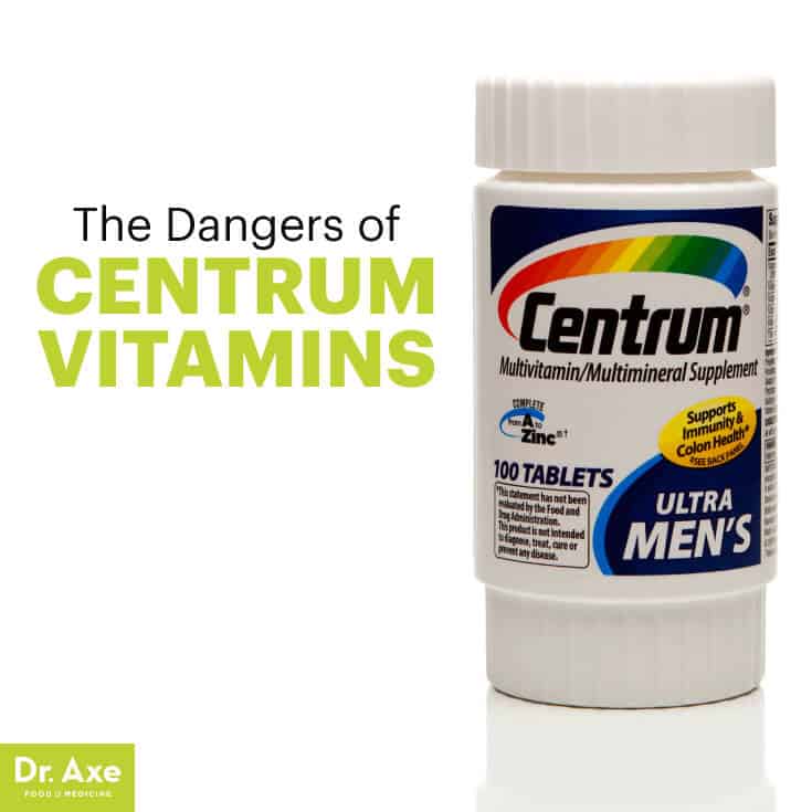Centrum Vitamins Contain GMO, Food Dyes & Toxic Chemicals Dr. Axe