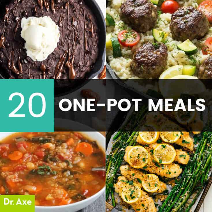 20 OnePot Meals Easy, Fast and Healthy Dr. Axe