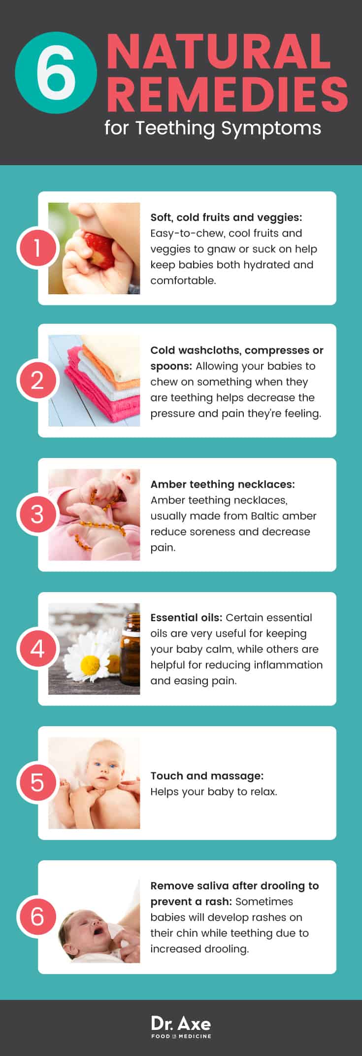 Teething Symptoms 6 Natural Remedies to Ease Baby's Pain Dr Axe