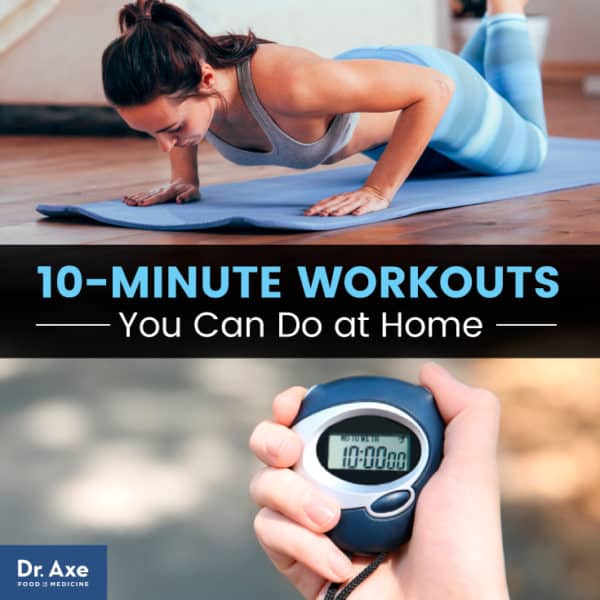 3 Easy, AtHome 10Minute Workouts Dr. Axe
