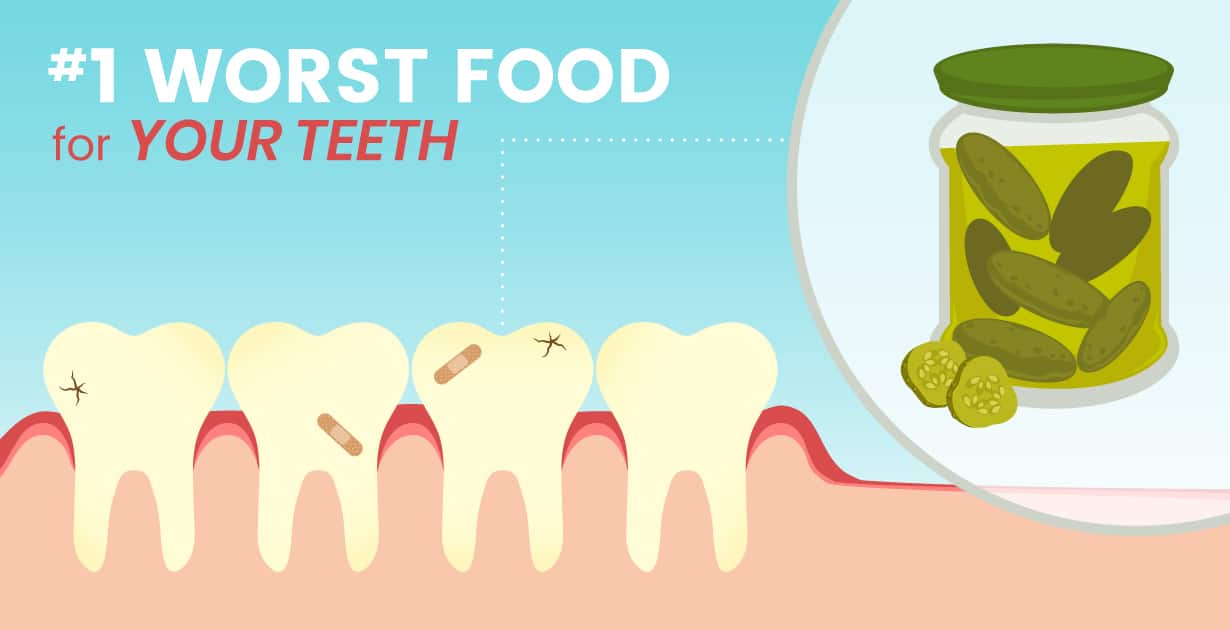 The Best and Worst Foods for Your Teeth (Including the 1 Most Damaging